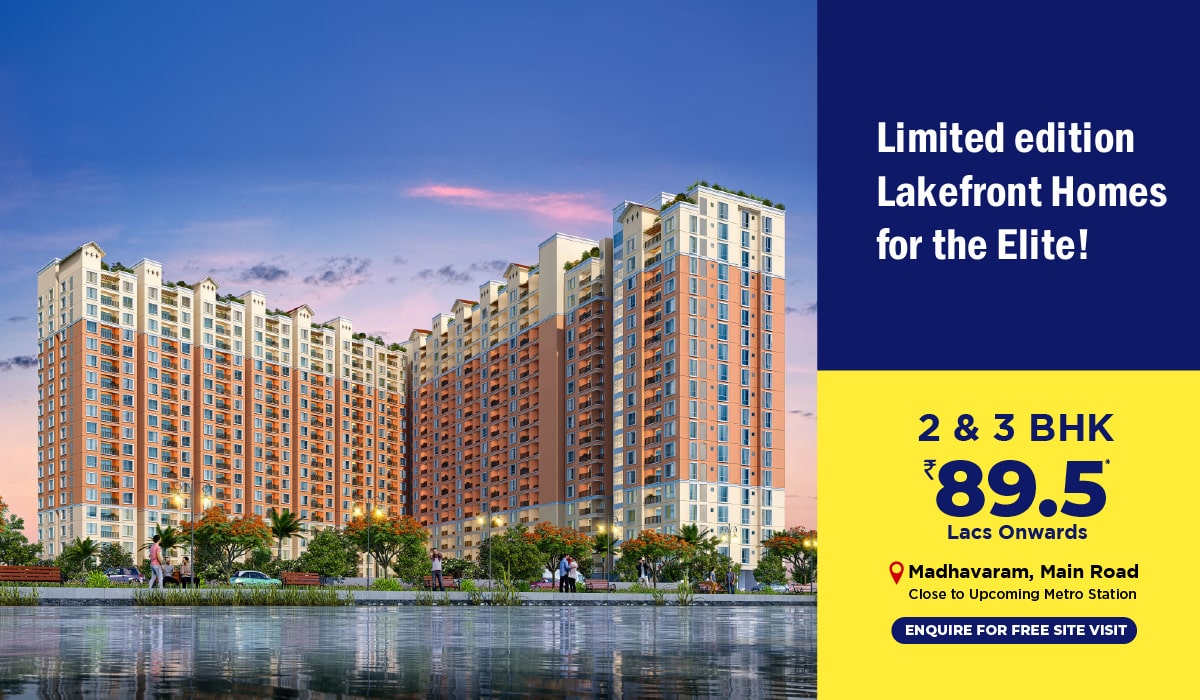 Launching Soon - 2 and 3BHK Luxury Lake Facing Homes
